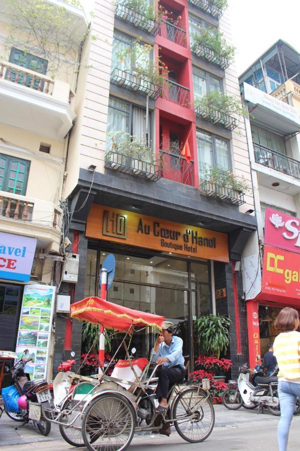 Au Coeur D'Hanoi Boutique Hotel מראה חיצוני תמונה