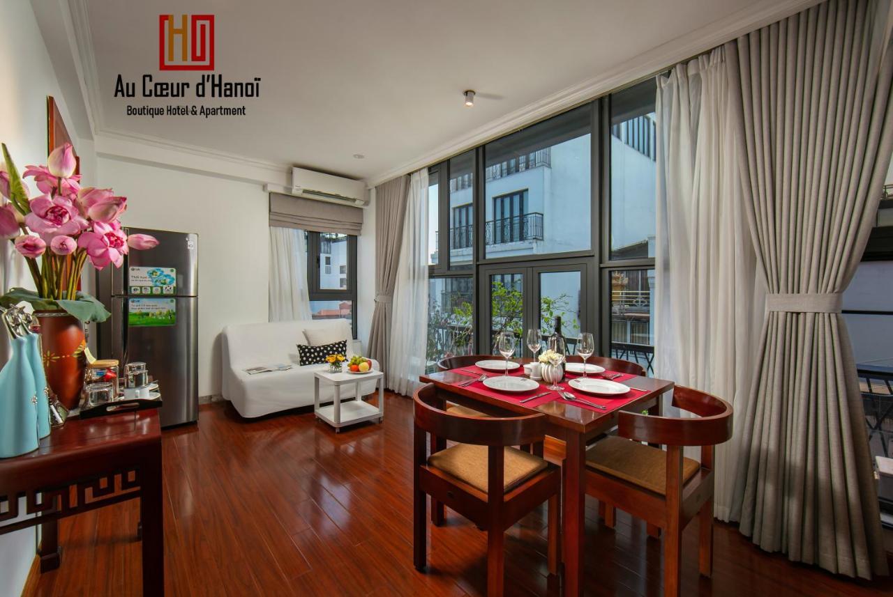 Au Coeur D'Hanoi Boutique Hotel מראה חיצוני תמונה