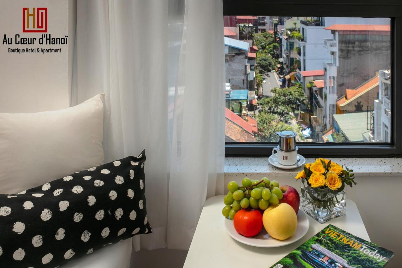 Au Coeur D'Hanoi Boutique Hotel מראה חיצוני תמונה