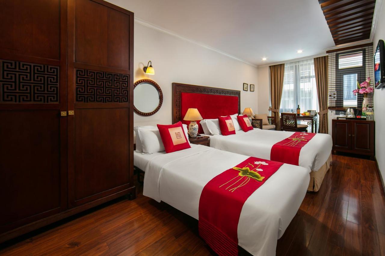 Au Coeur D'Hanoi Boutique Hotel מראה חיצוני תמונה