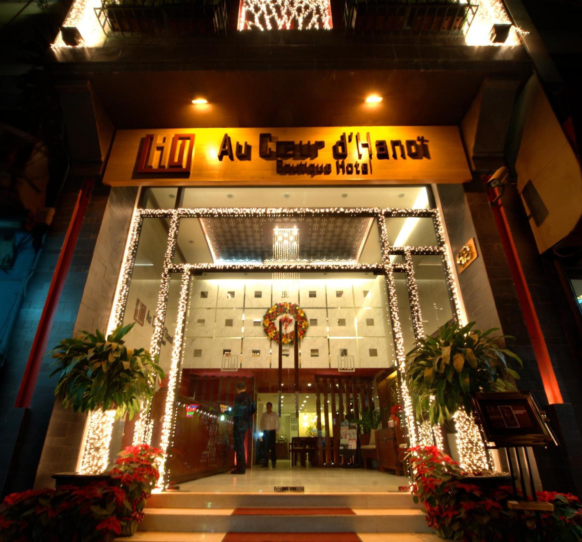 Au Coeur D'Hanoi Boutique Hotel מראה חיצוני תמונה