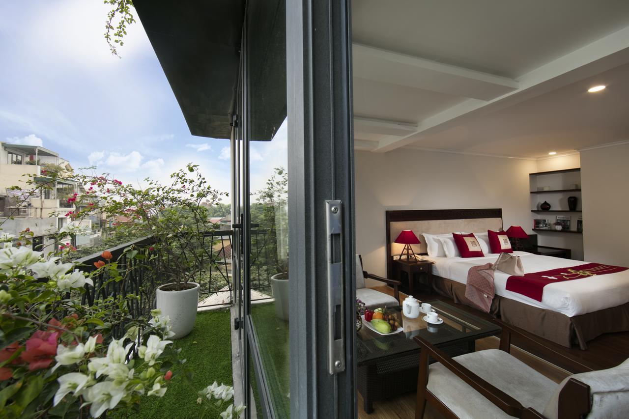 Au Coeur D'Hanoi Boutique Hotel מראה חיצוני תמונה