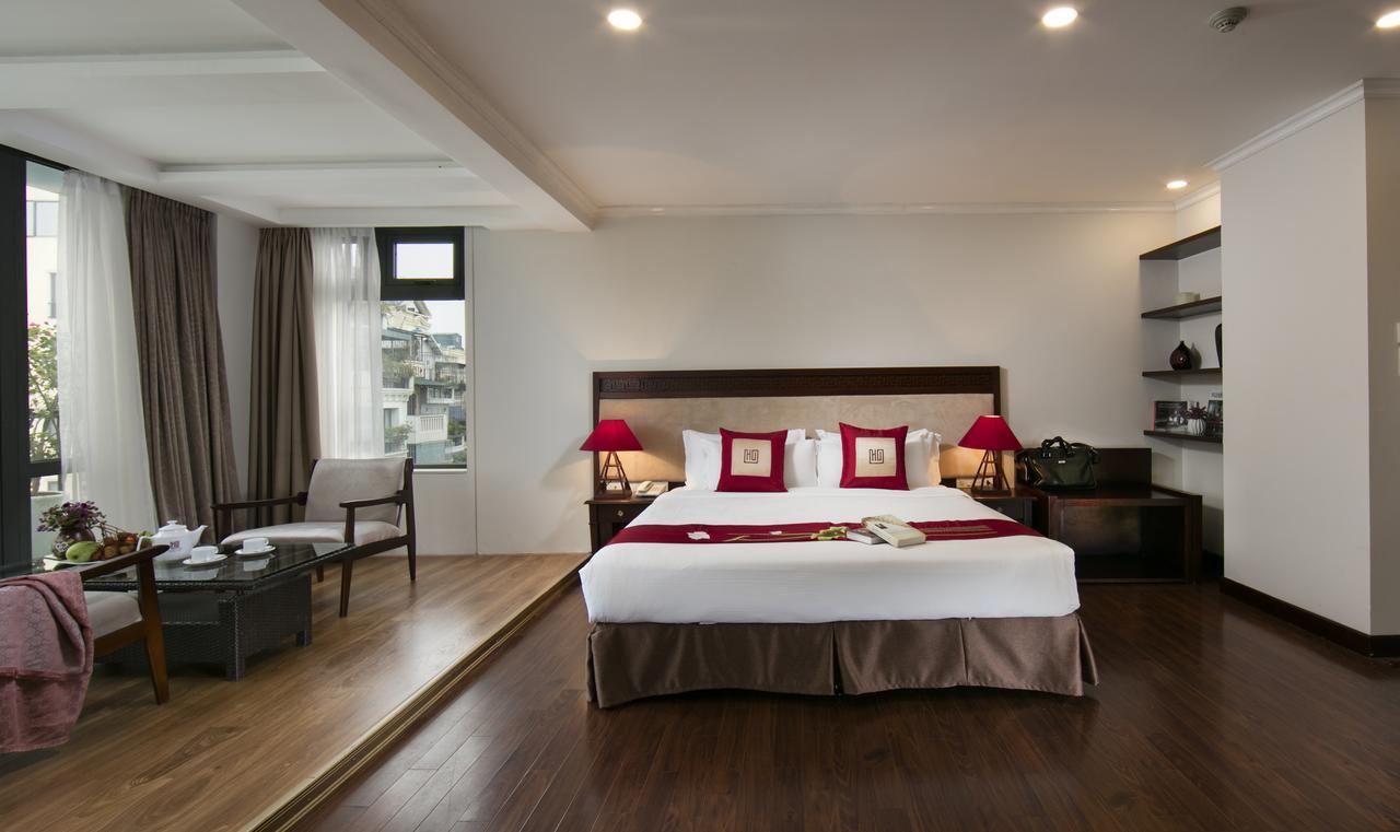 Au Coeur D'Hanoi Boutique Hotel מראה חיצוני תמונה