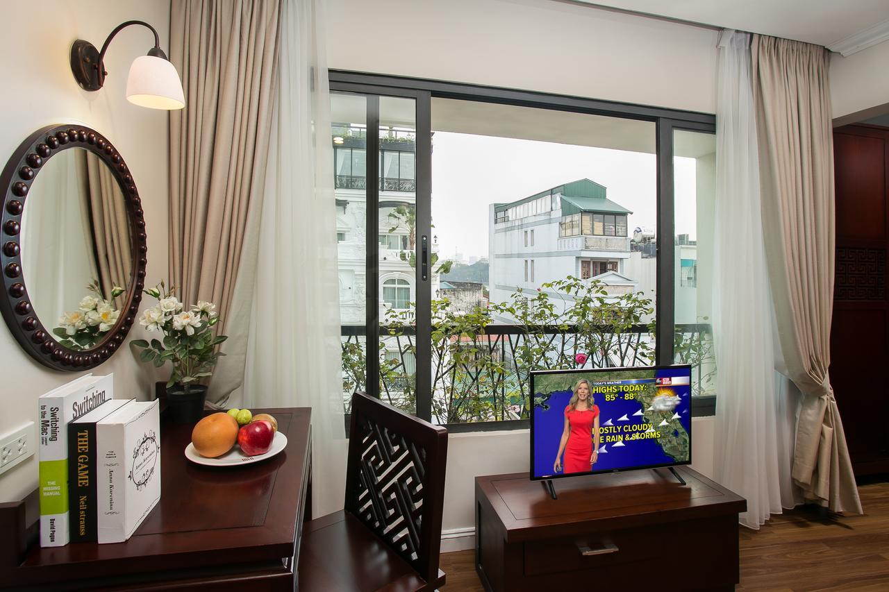 Au Coeur D'Hanoi Boutique Hotel מראה חיצוני תמונה