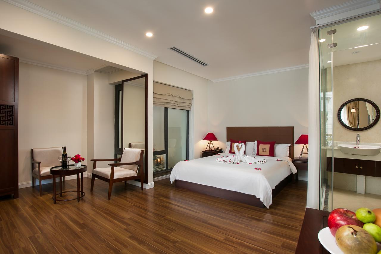 Au Coeur D'Hanoi Boutique Hotel מראה חיצוני תמונה