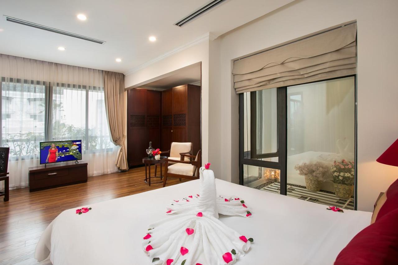 Au Coeur D'Hanoi Boutique Hotel מראה חיצוני תמונה